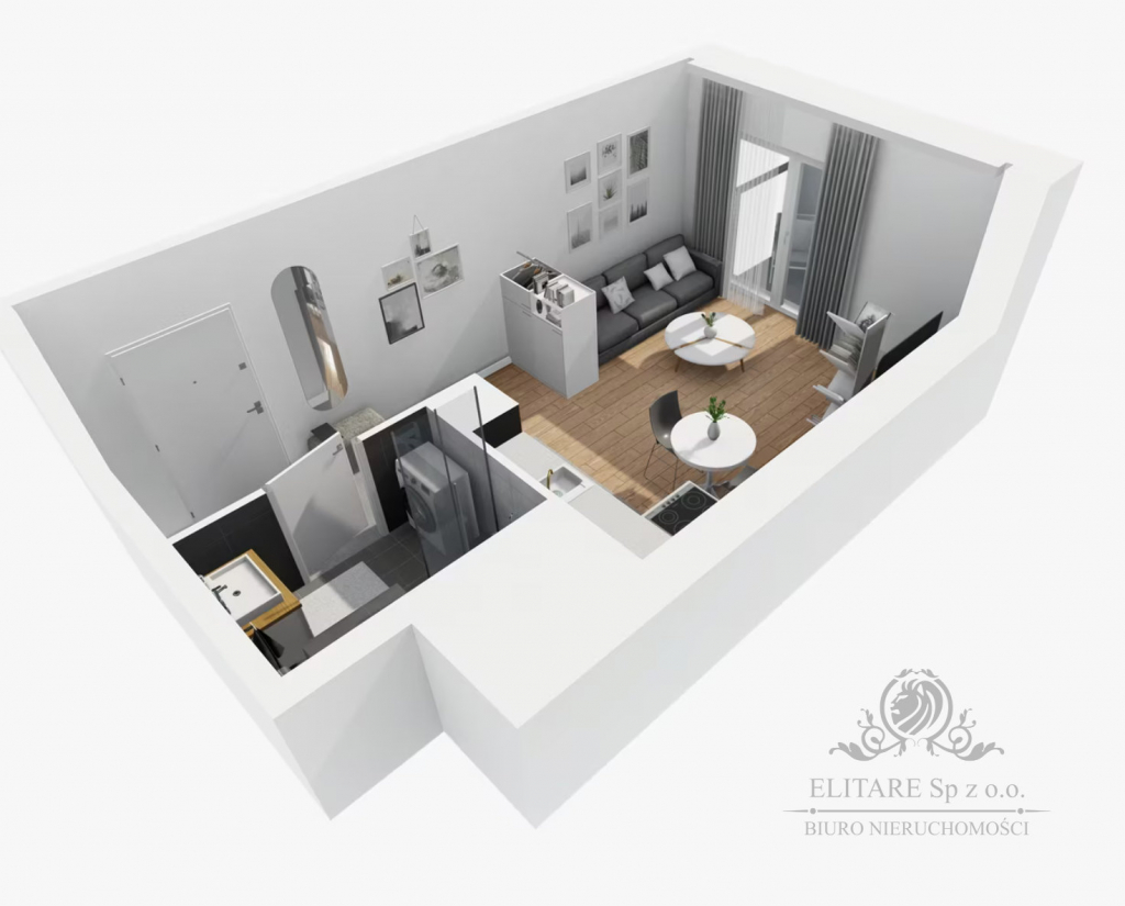 Mieszkanie 25,61m2 + balkon,1 pok. obok, nowe/ Dworca Główengo Wrocław - zdjęcie 12