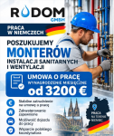 Monter instalacji sanitarnych i wentylacji. Praca Niemcy