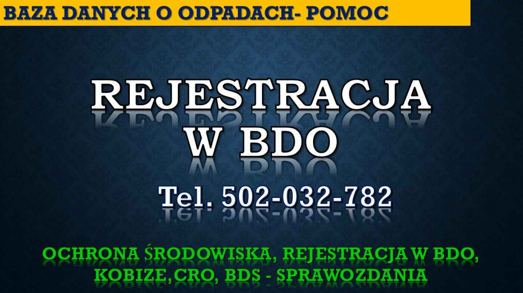 Zgłoszenie firmy do BDO, cena, tel. 504-746-203, Wpis do bazy, Psie Pole - zdjęcie 2
