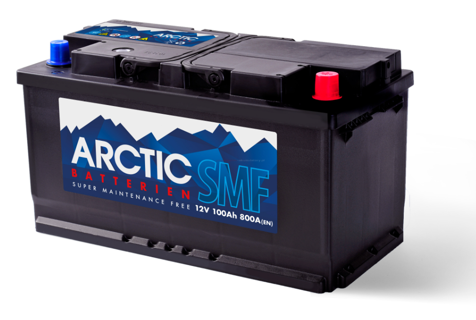Akumulator Arctic 12V 100Ah 800A Kilińskiego 51 Słupsk Słupsk - zdjęcie 1