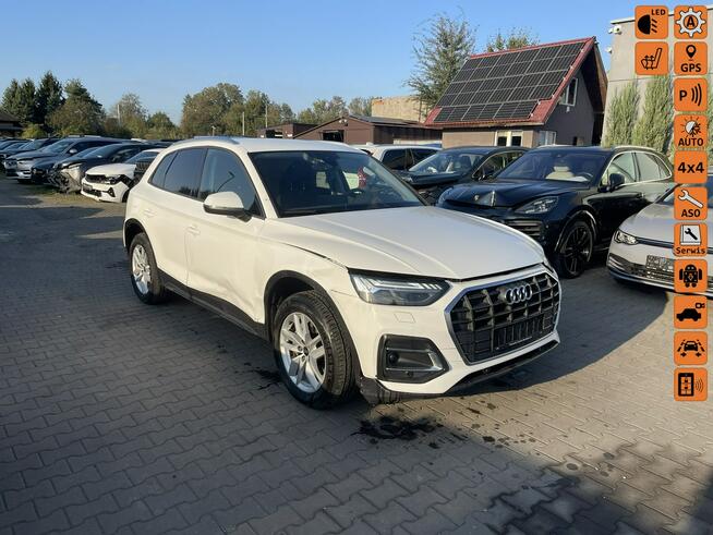 Audi Q5 4x4 Automat Skóra Podgrzewanie Kamera LED 204KM Gliwice - zdjęcie 1