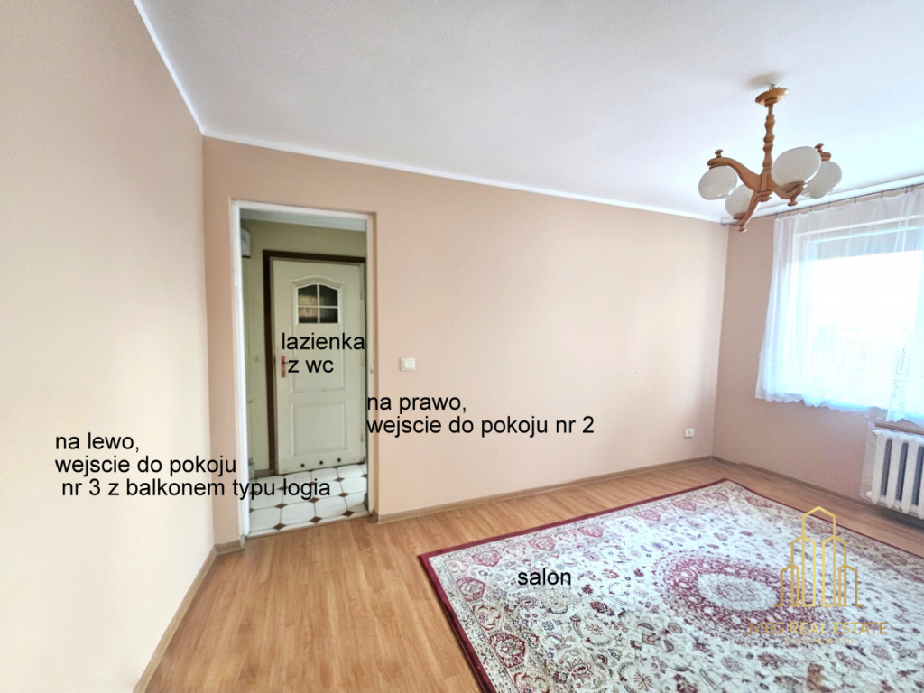 *3 pokoje* Gruntowa* z balkonem*4 piętro*cegła Białystok - zdjęcie 1