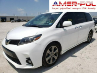 Toyota Sienna 2018, 3.5L, po gradobiciu Warszawa - zdjęcie 1