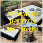 Szamba betonowe/Piwnice/Kanały samochodowe