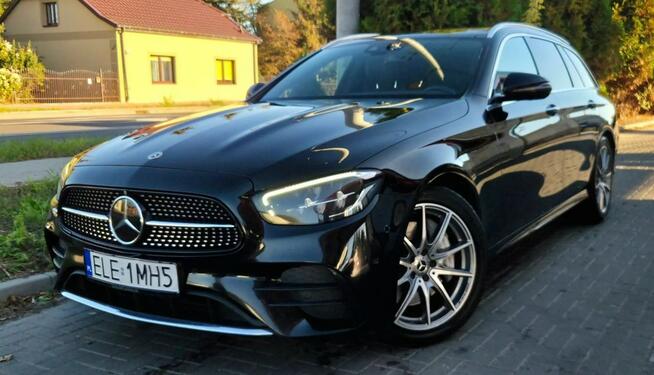 Mercedes E400d 4MATIC AMG Line 330KM Panorama 360° Head-Up ASO Łęczyca - zdjęcie 2