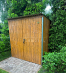 Schowek - domek ogrodowy 1,8x2,5 - drzwi drewnopodobny dach  TS1124 Konin - zdjęcie 3