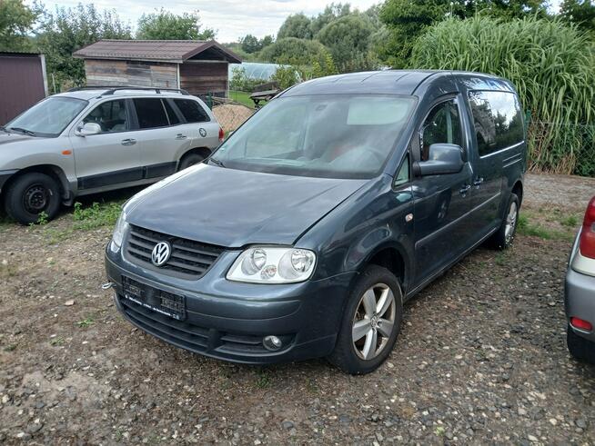 Volkswagen Caddy 2.0 TDI LONG 7 osób klimatronik alufelgi czujniki hak Gryfino - zdjęcie 3