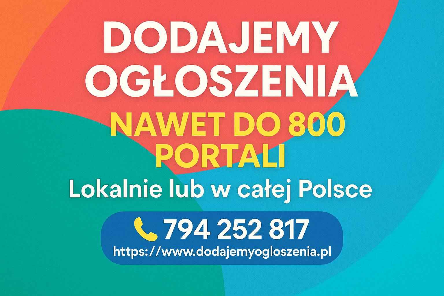 Dodajemy ogłoszenia  - do 800 portali, lokalnie lub w całej Polsce Rembertów - zdjęcie 4