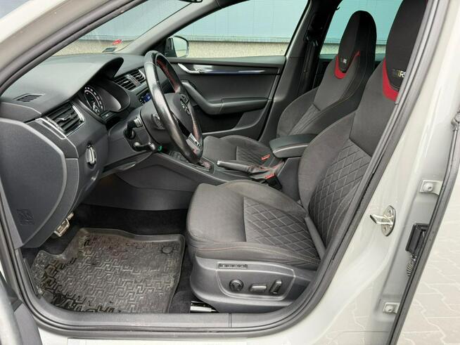 Škoda Octavia RS 2.0 TDI 184KM DSG Salon PL I właściciel Steel Gray Wrocław - zdjęcie 12