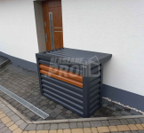 Osłona klimatyzatora - pompy ciepła 90x60x100 cm antracyt GP304 Oświęcim - zdjęcie 5