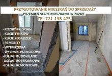 Przygotowanie mieszkań do sprzedaży - Remonty / Rozbiórki i wyburzenia