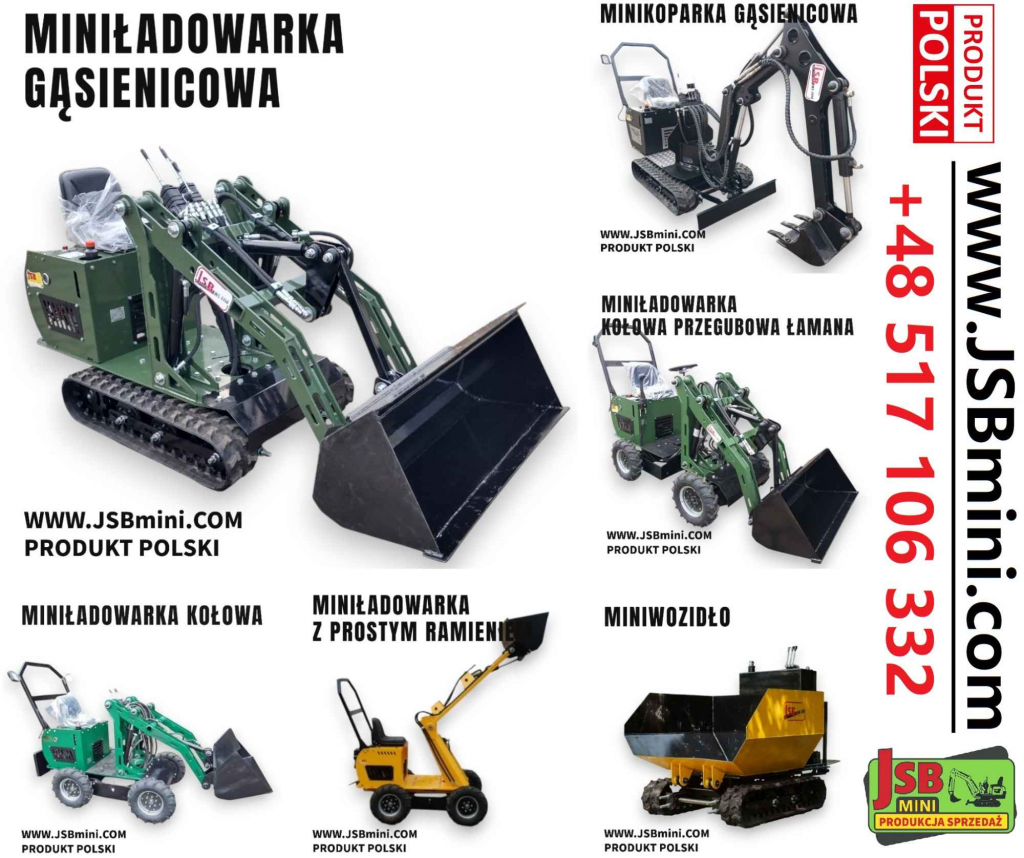 Ładowarka Koparka Wozidło - NOWE 2025 - Prosto od Producenta JSB Toruń - zdjęcie 4