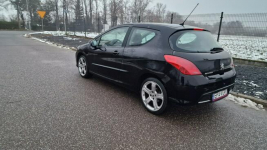 Peugeot 308 Brązowa skóra Klima Grzane Fotele Tempomat Isofix Panorama Pabianice - zdjęcie 3