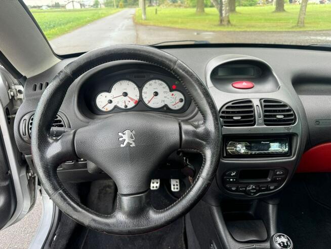 Peugeot 206 CC 2.0 benzyna 136 koni! Nowy przegląd Kobielice - zdjęcie 11