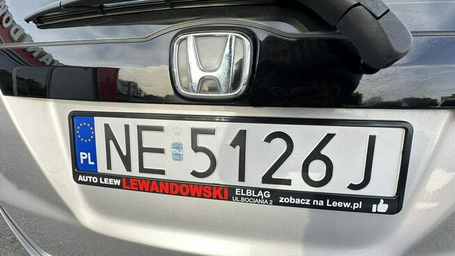 Honda Jazz Benzyna Moc 99KM Zarejestrowany Ubezpieczony Elbląg - zdjęcie 9