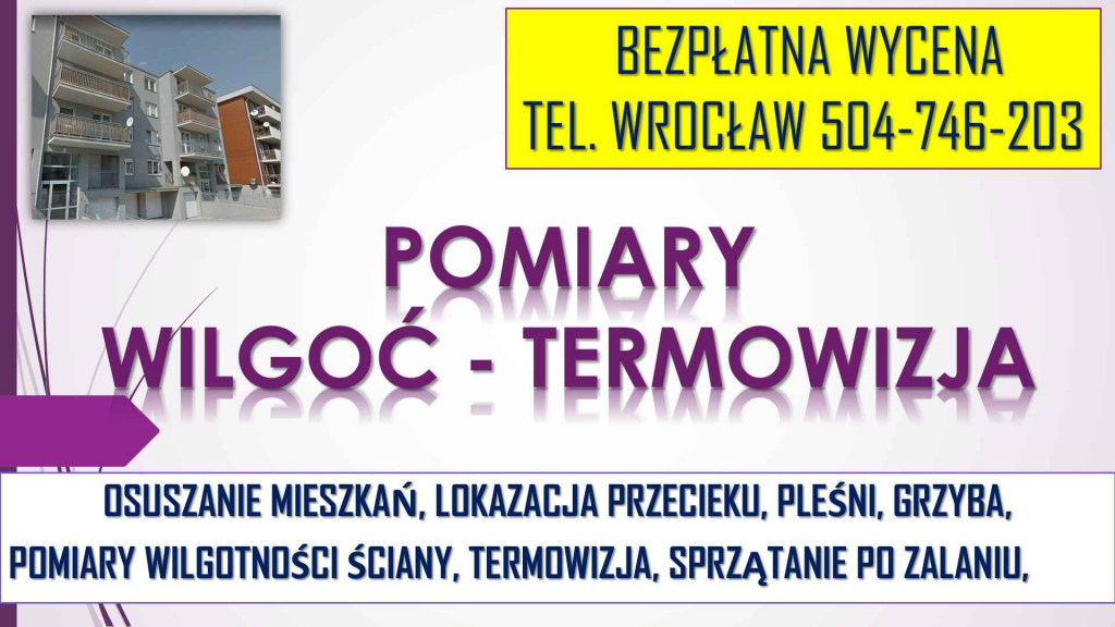 Osuszanie  mieszkań, cena, Wrocław, tel 504-764-203, po zalaniu lokalu Psie Pole - zdjęcie 3