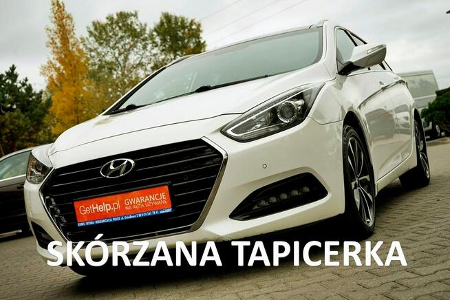 Hyundai i40 1,7CRDI NAVI, alu R17, kamera, skóra, 2016r. Płock - zdjęcie 1