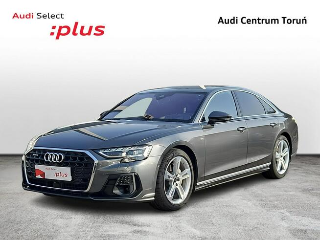 Audi A8 Sline_B&amp;O_SkrętnaOś_ACC_Wentylacja_Masaż_Kamera360 Płock - zdjęcie 1