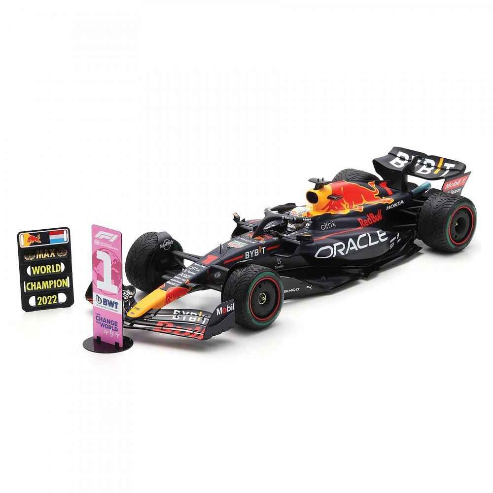 Spark Red Bull RB18 w. Pit Boards 1st 2022 Japanese (MEGATRONTOYS) Probostwo Dolne - zdjęcie 1