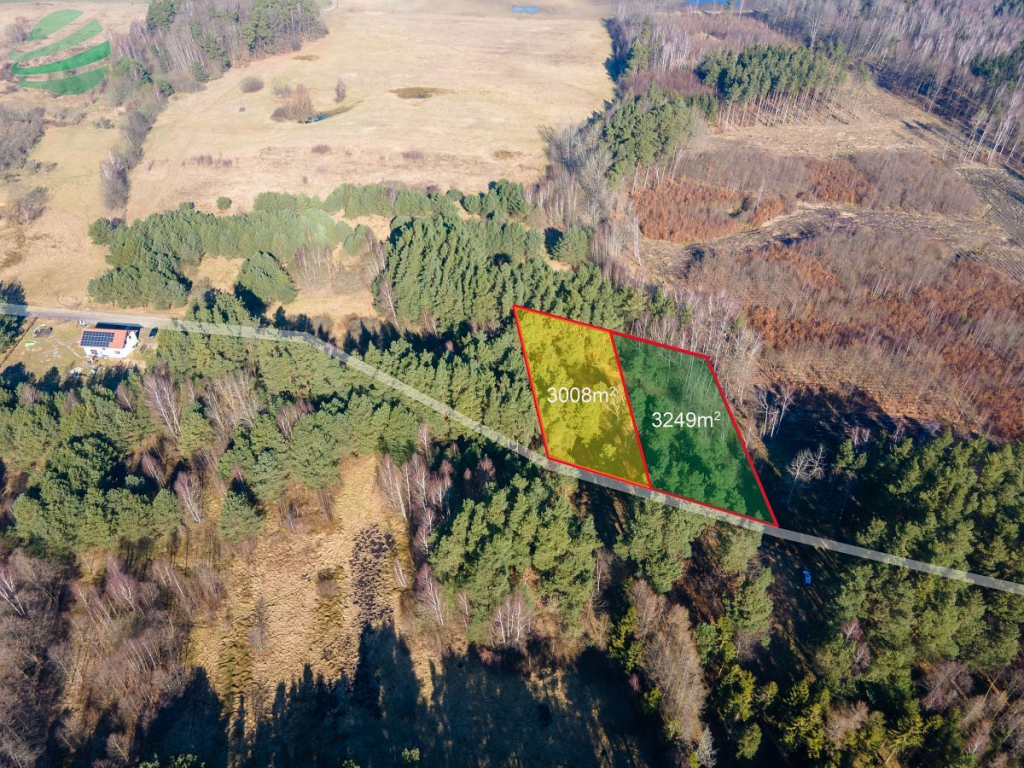 Działka rolna z możliwością realizacji zabudowy za Kanin - zdjęcie 2