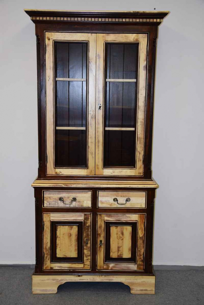 witryna - kredens z drewna - jak nowy Olsztyn - zdjęcie 1