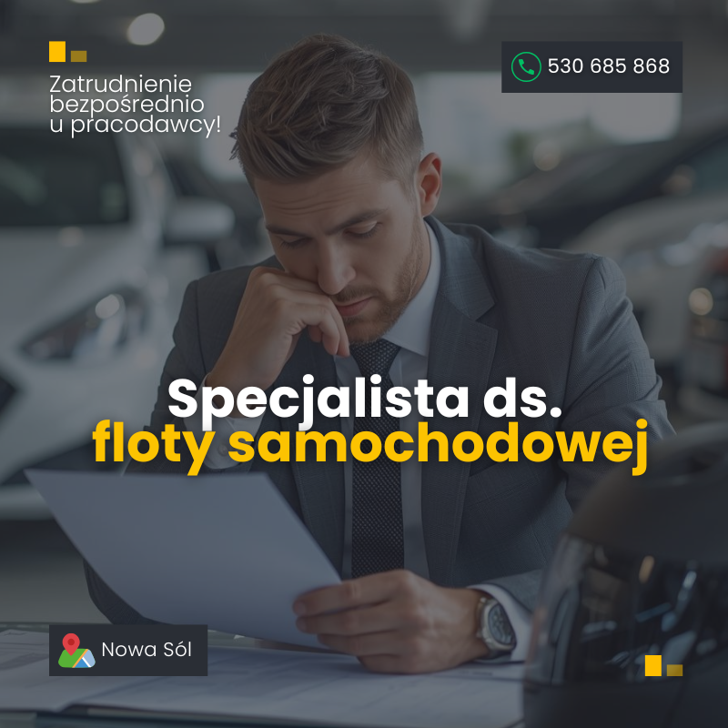 Specjalista ds. Obsługi Floty Samochodowej Duninowo - zdjęcie 1
