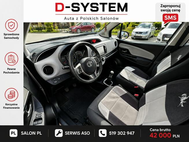 Toyota Yaris 2015 Salon Polska 39TYS KM GWARANCJA serwis ASO Białystok - zdjęcie 7