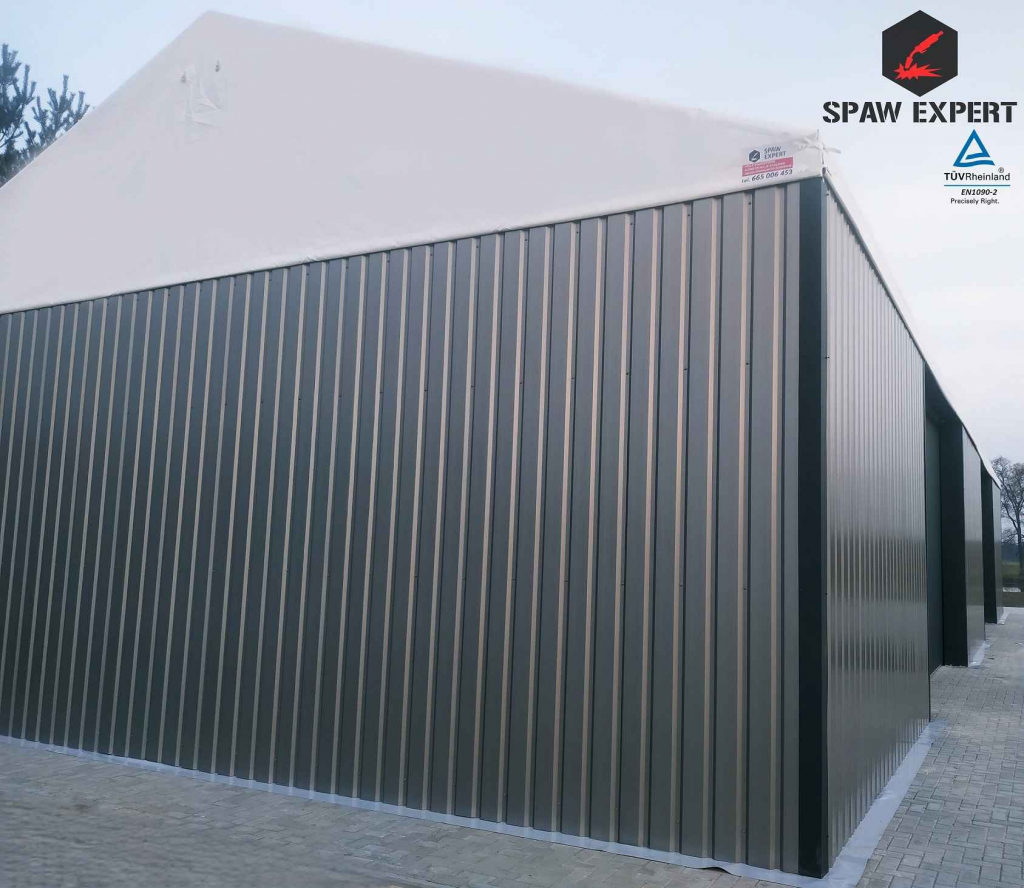 Hala namiotowa 10x20x4m solidna stalowa, cena NETTO! Górna - zdjęcie 5