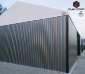 Hala namiotowa 10x20x4m solidna stalowa, cena NETTO! Górna - zdjęcie 5