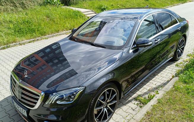 Mercedes S 400d Long 4Matic AMG-FV23%-Po przeglądzie w ASO Warszawa - zdjęcie 11