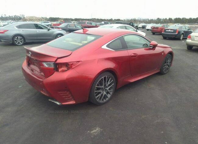 Lexus RC 2016, 2.0L, uszkodzony tył Słubice - zdjęcie 4