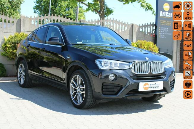 BMW X4 XDrive 3.0 D 258km 2017rok Advantage Przebieg 205711km Zambrów - zdjęcie 1