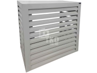 Osłona klimatyzatora – pompy ciepła 120x40x140 cm biały TKD448