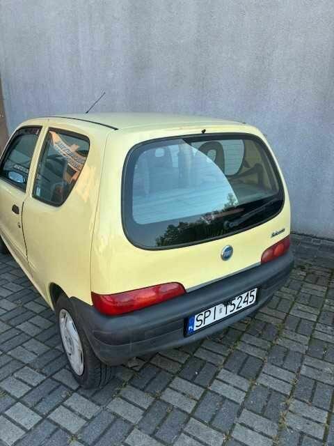 FIAT SEICENTO Z KLIMATYZACJĄ, rok produkcji 2005, bezwypadkowy Będzin - zdjęcie 3