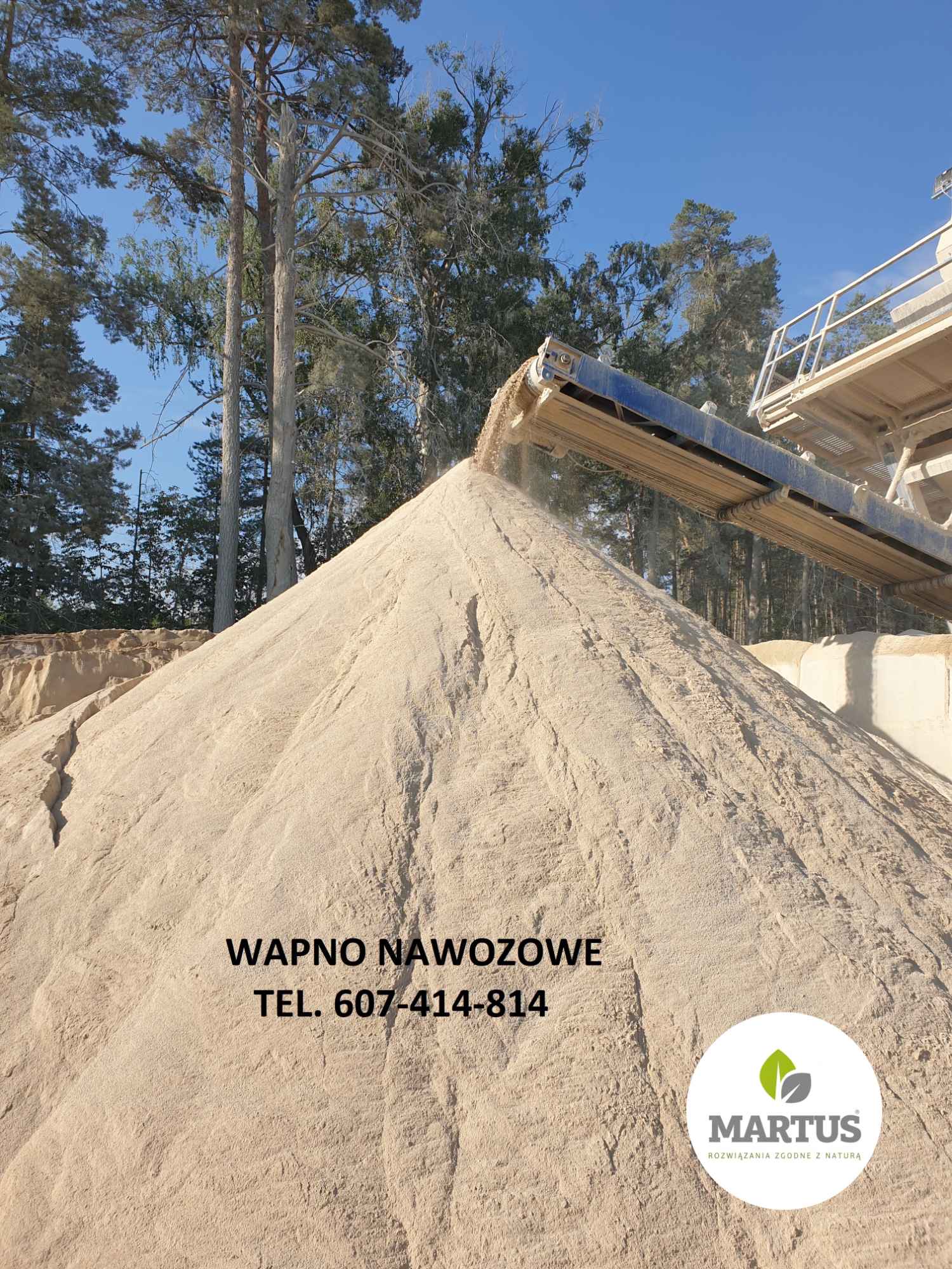 WAPNO NAWOZOWE -WĘGLANOWE Z KOPALNI WAPIENIA MORAWICA Polesie - zdjęcie 1