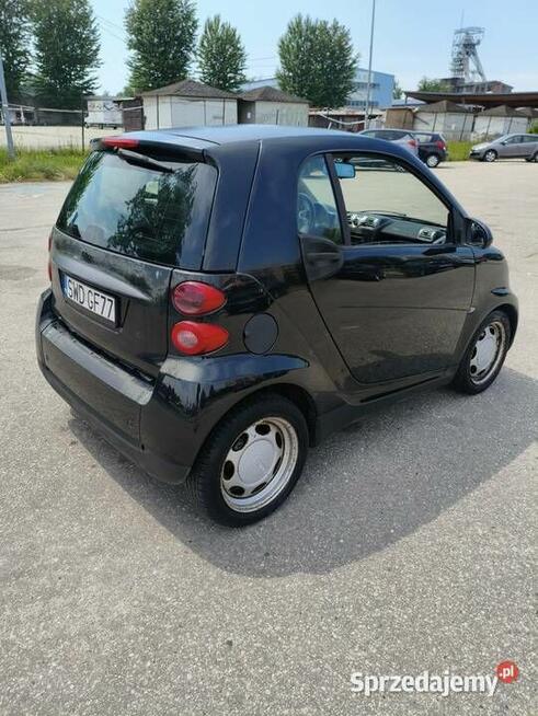 Smart Fortwo 451 1.0 71 KM automat 2008 czarny Mysłowice - zdjęcie 3