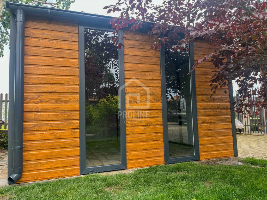 Schowek Domek Ogrodowy 3x3m drzwi 2x okno dwuspad w przód rynny PLG163 Mińsk Mazowiecki - zdjęcie 3