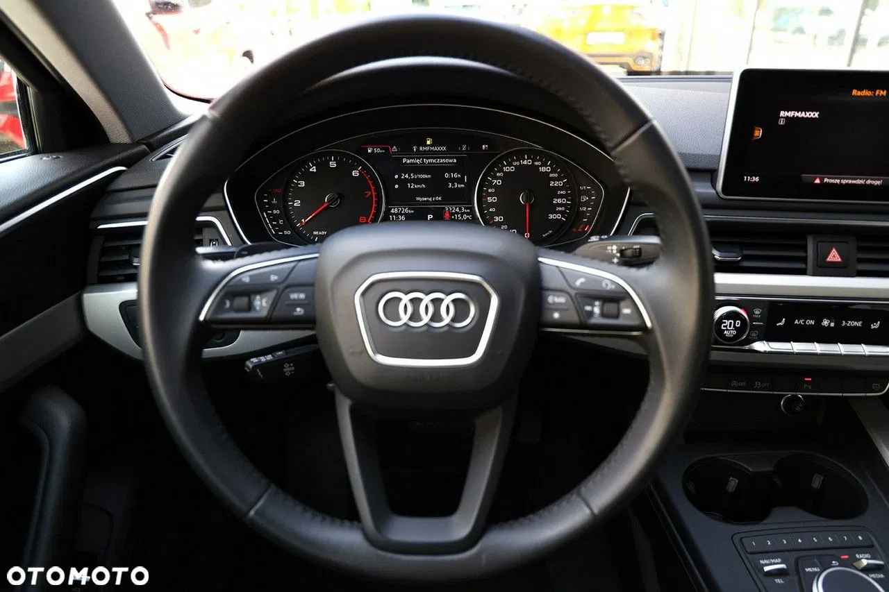 Audi A4 2019 · 48 935 km · 1 984 cm3 · Benzyna Tychy - zdjęcie 9