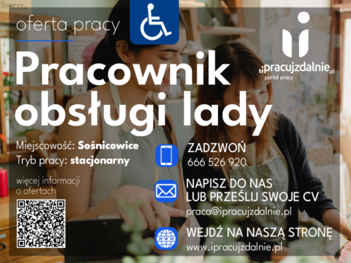 Pracownik obsługi lady - orzeczenie - SOŚNICOWICE Sośnicowice - zdjęcie 1
