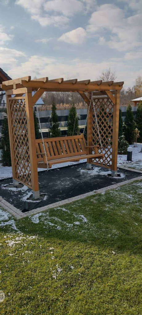 Pergola z huśtawką Tokarnia - zdjęcie 6