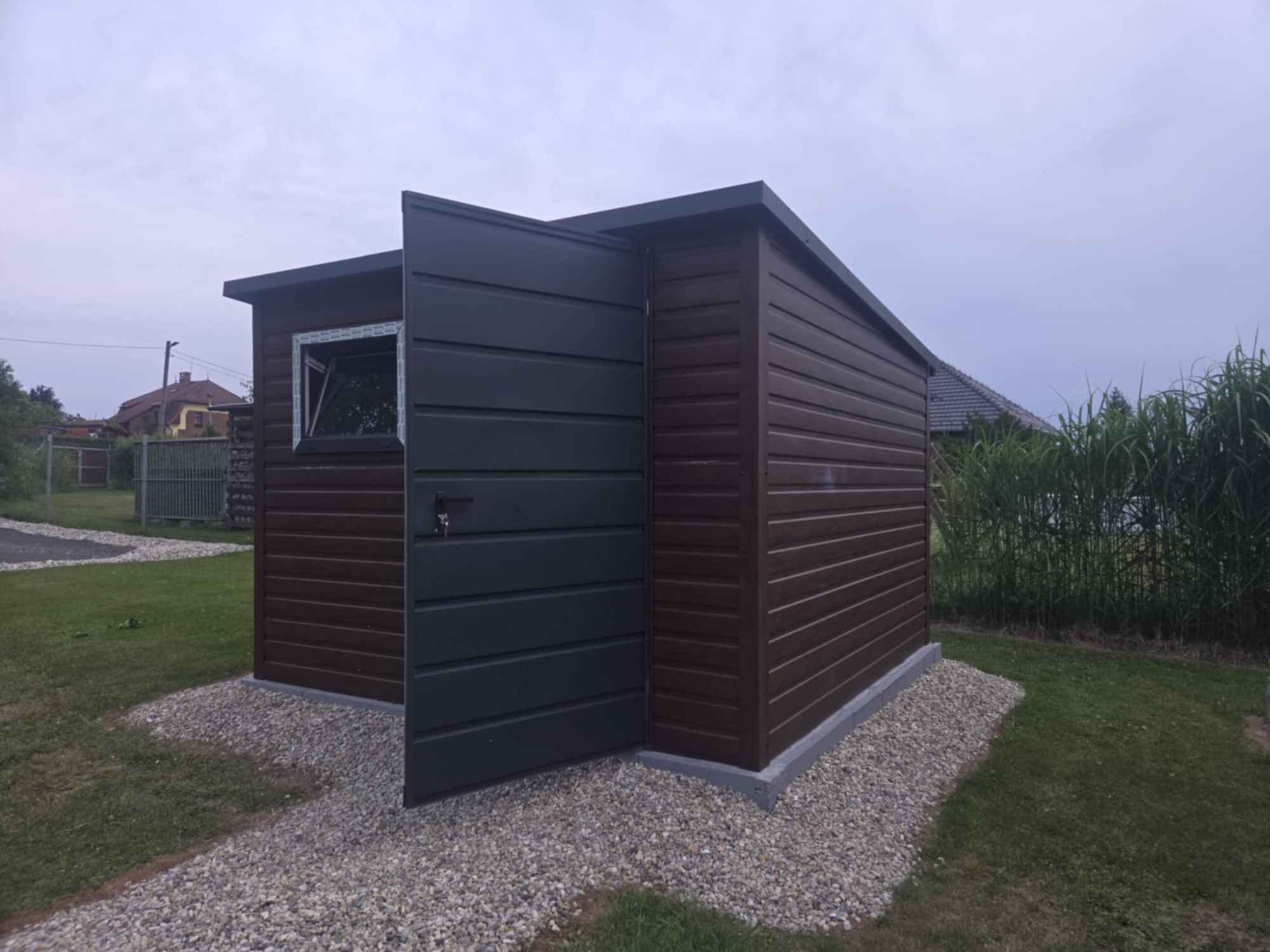 Domek Schowek Ogrodowy Premium 3x2.5 drewnopodobny Koszalin - zdjęcie 3