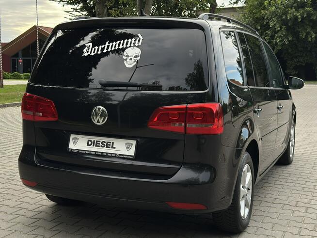 Volkswagen Touran II 2011r 1.6 TDI 105KM Automat Navi Hak PDC DSG Wijewo - zdjęcie 4