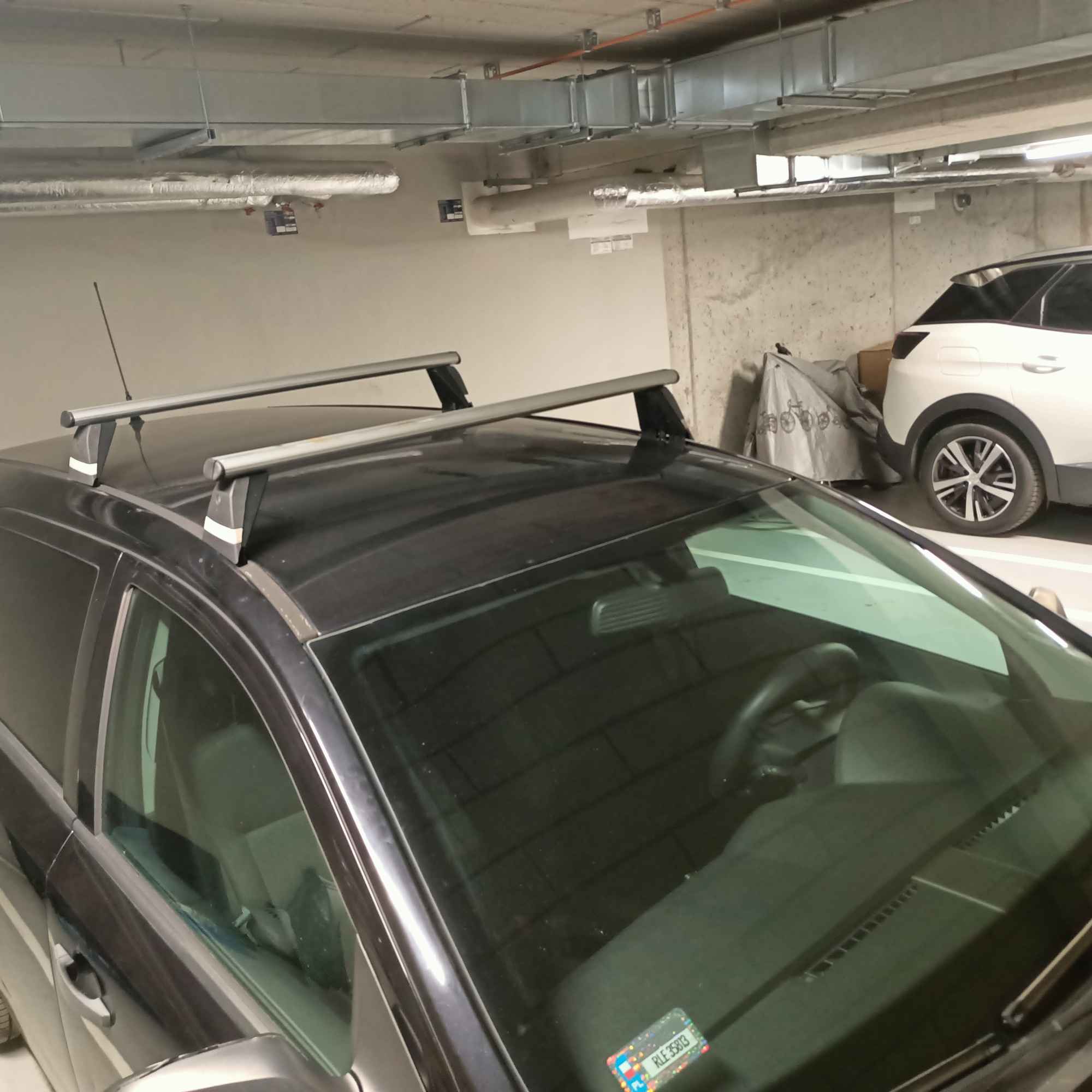 Opel Astra H - oryginalne belki dachowe na relingi bagażnik bazowy Białołęka - zdjęcie 3