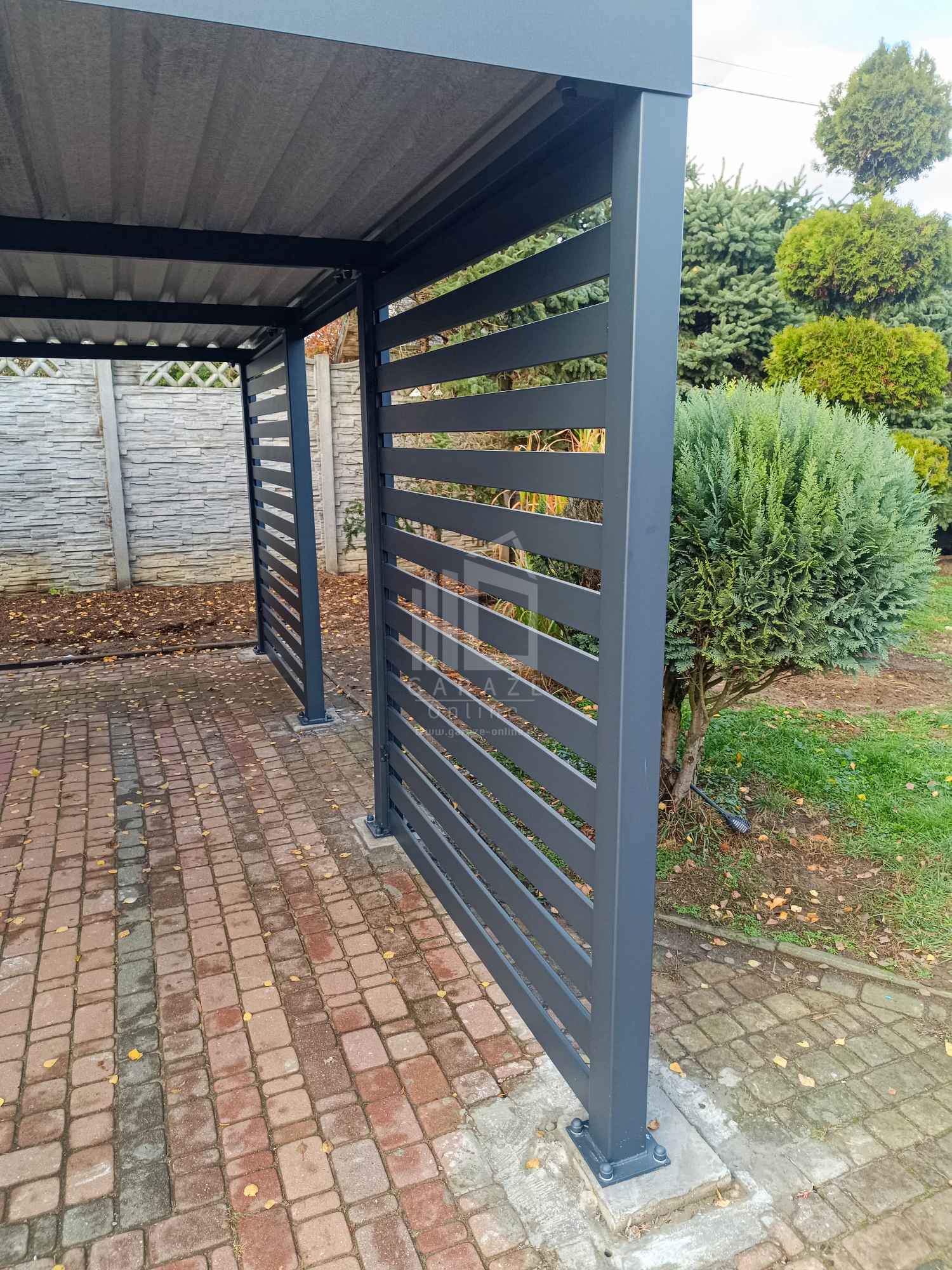 CarPort PREMIUM - wiata samochodowa 6x5  dodatkowa zabudowa ID1153 Lubartów - zdjęcie 3
