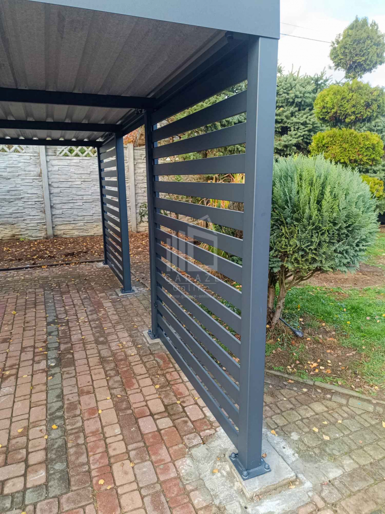 CarPort PREMIUM - wiata samochodowa 6x5  dodatkowa zabudowa ID1153 Lubartów - zdjęcie 3