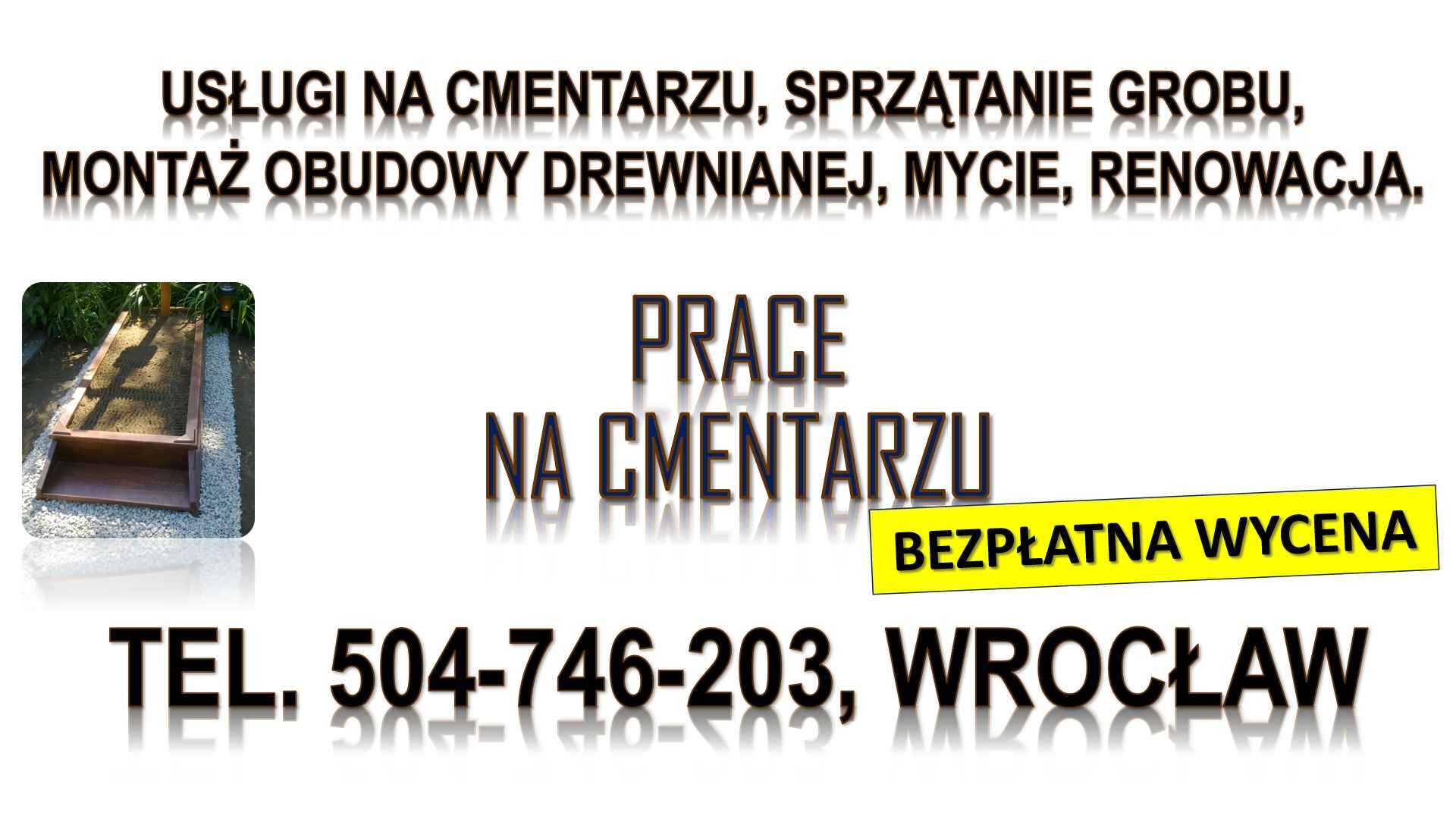 Obsypanie kamykami grobu, t. 504746203, kamyczkami pomnika,  Wrocław. Psie Pole - zdjęcie 4