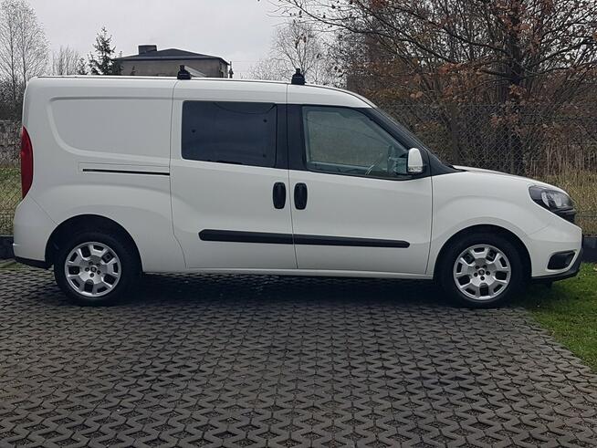 Fiat Doblo 5 OSÓB KLIMA DŁUGI KLIMA 6-BIEGÓW I-WŁAŚCICIEL KRAJOWY AC Poręba - zdjęcie 12