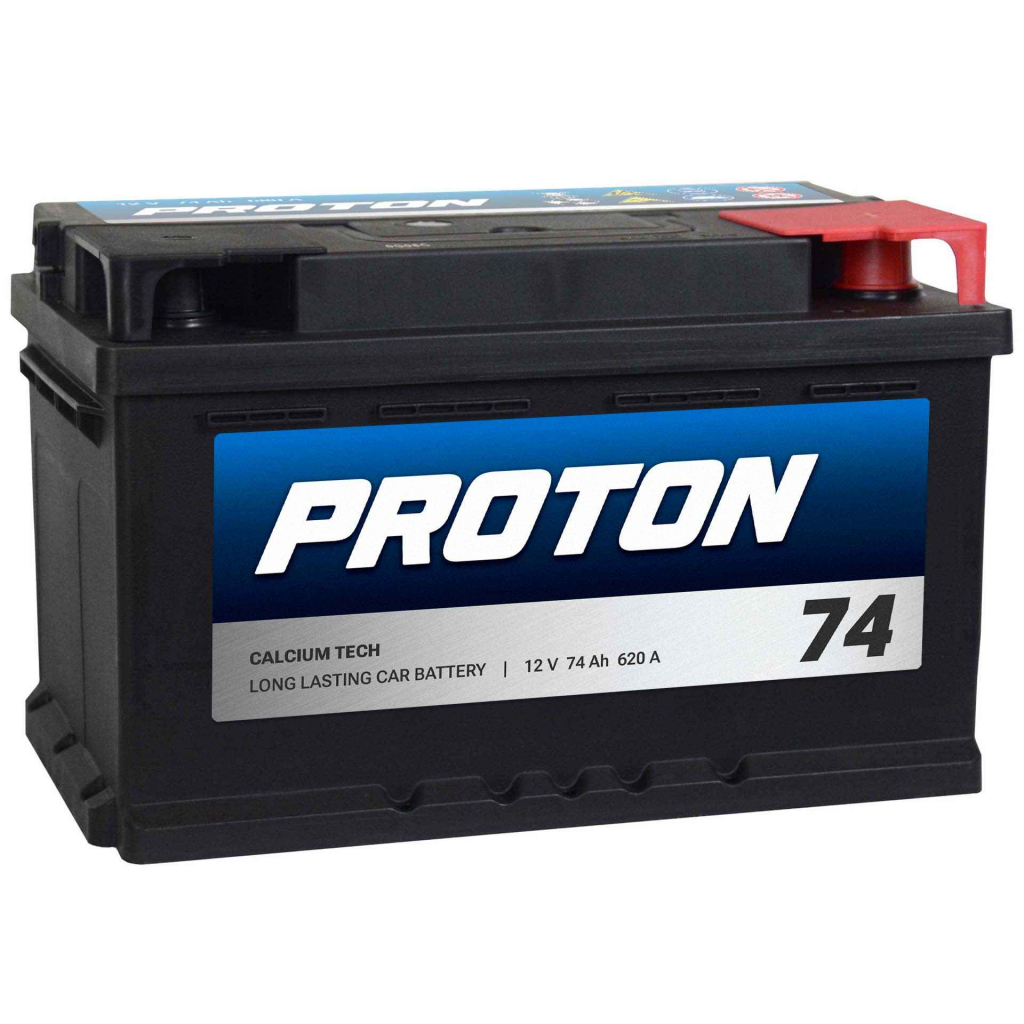 Akumulator PROTON 74Ah 620A EN PRAWY PLUS niski / wysoki Radom - zdjęcie 1
