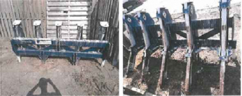 Syndyk sprzeda grabiarkę do gałęzi zwaną broną leśną.