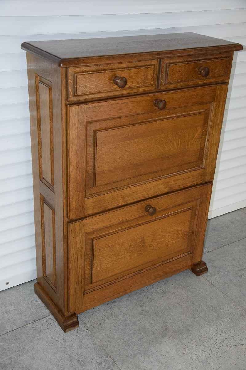 szafka na buty z drewna dębowego - jak nowa Olsztyn - zdjęcie 2